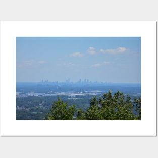 Atlanta Skyline from Kennesaw Mountain Posters and Art